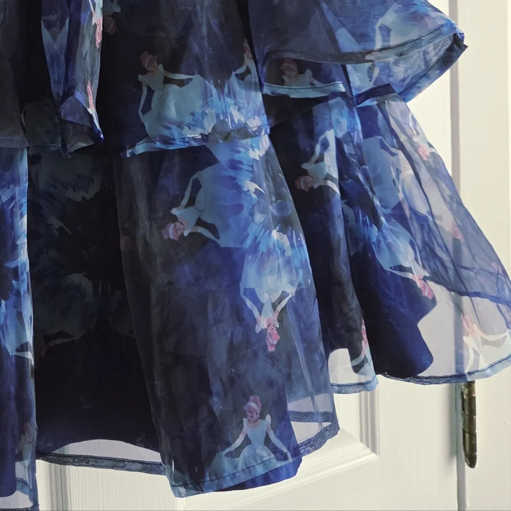 New!!! Disney ✨️ Girl's Blue Cinderella Fancy Dress Size 9/10